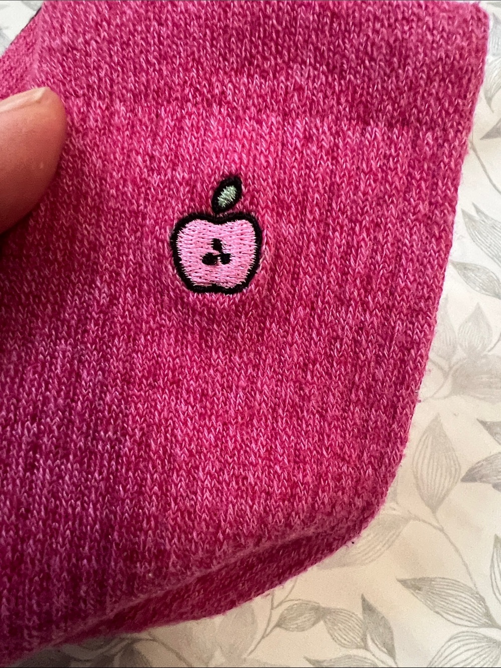 PINK vs Pink & Black Crew Socks - Pack of 2 - Picture 8 of 12